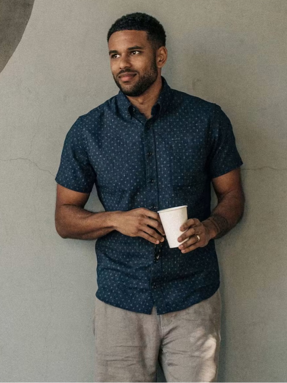 Taylor Stitch Huckberry button up shirt size Large 46
